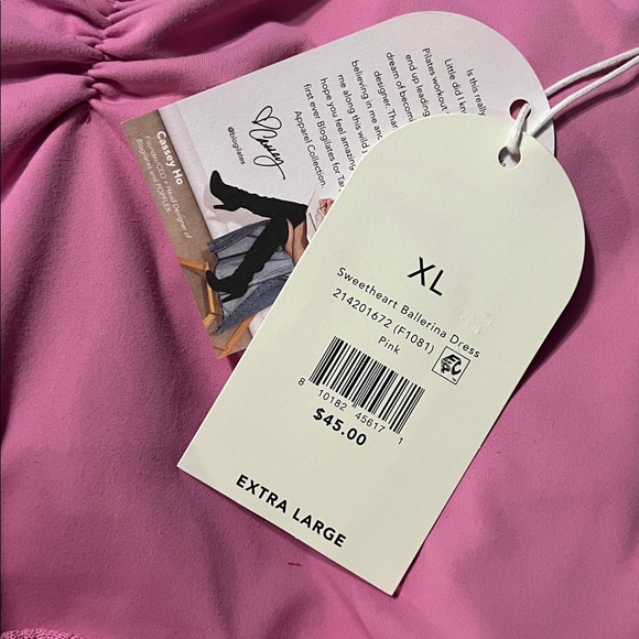 Blogilates XL Women’s Sweetheart Ballerina Dress- NWT - Picture 7 of 8